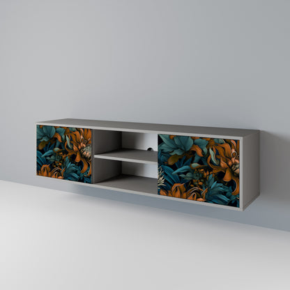 MORNING BLOOM Mueble de TV de 2 Puertas