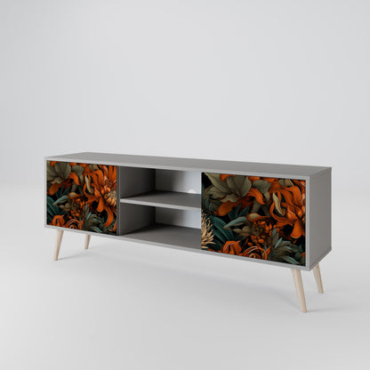 DAWN BLOOM Mueble de TV de 2 Puertas