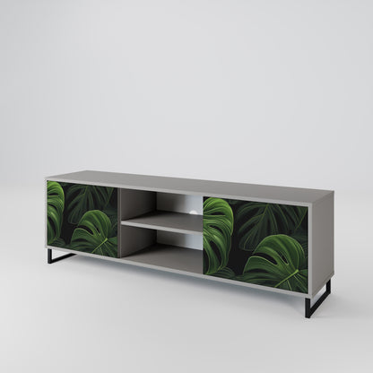 INFINITE MONSTERA Mueble de TV de 2 Puertas