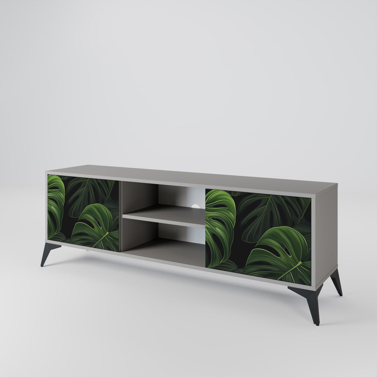 INFINITE MONSTERA Mueble de TV de 2 Puertas