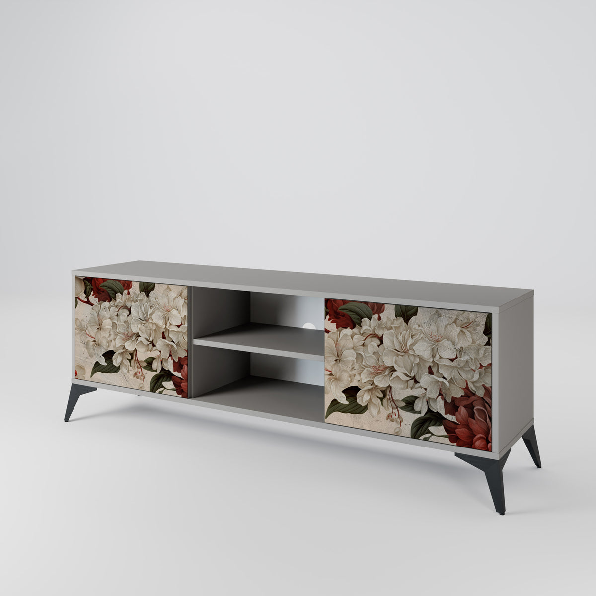 EPHEMERAL DAYS Mueble de TV de 2 Puertas