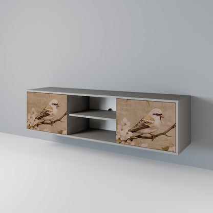 PETAL DISTINGUISH Mueble de TV de 2 Puertas