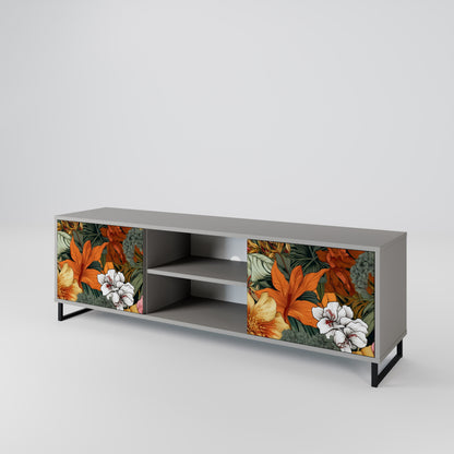 RADIANT FLORA Mueble de TV de 2 Puertas
