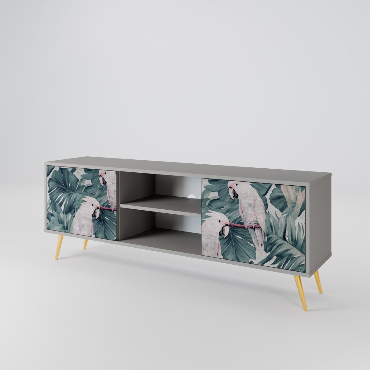 POPINJAY LOOK Mueble de TV de 2 Puertas