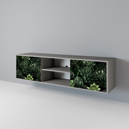 SUCCULENT JUNGLE Mueble de TV de 2 Puertas