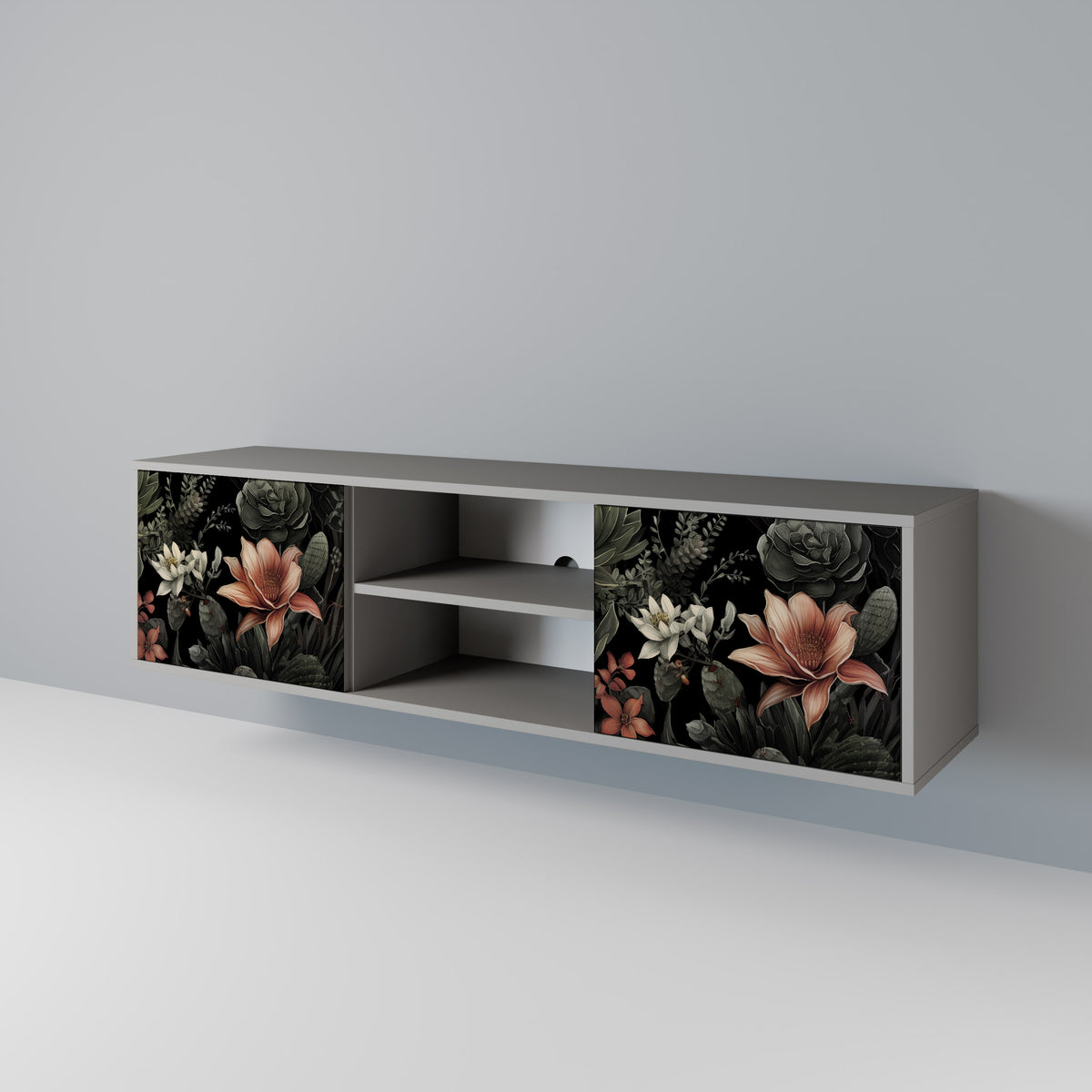 SECRET VERDURE Mueble de TV de 2 Puertas