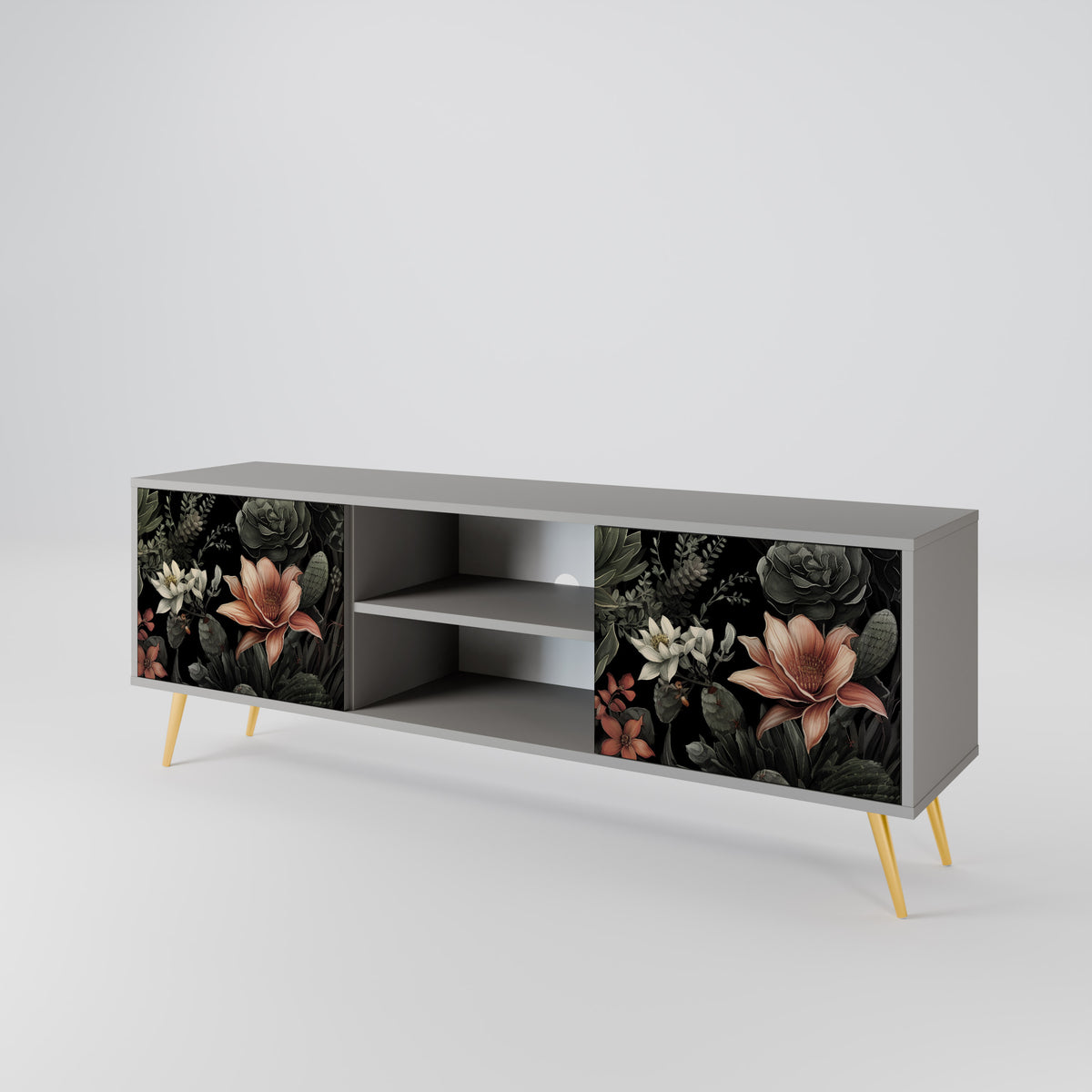 SECRET VERDURE Mueble de TV de 2 Puertas