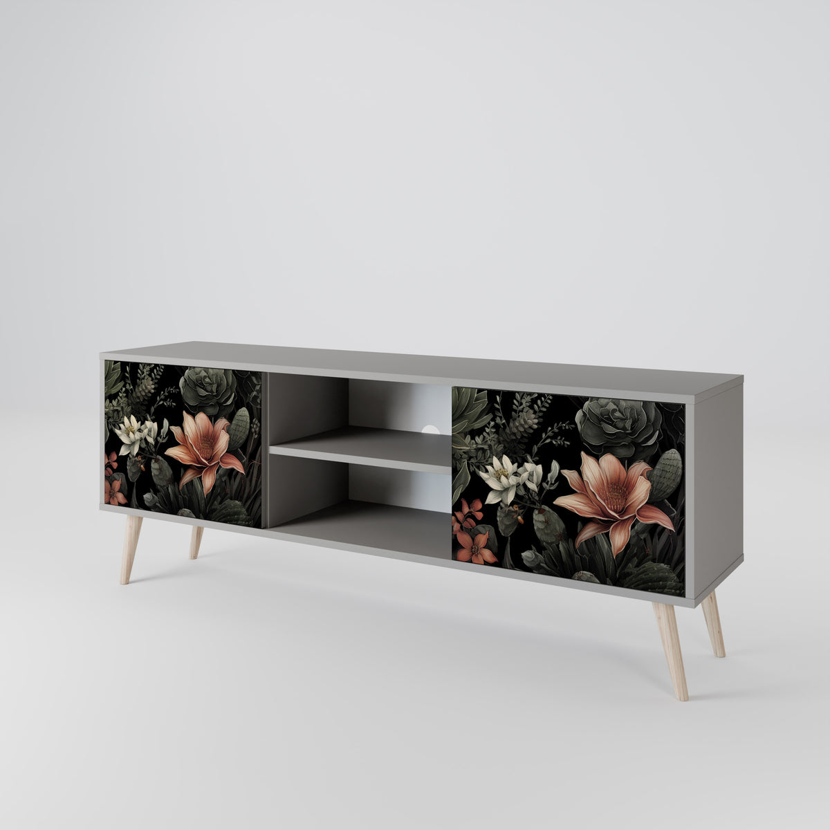 SECRET VERDURE Mueble de TV de 2 Puertas