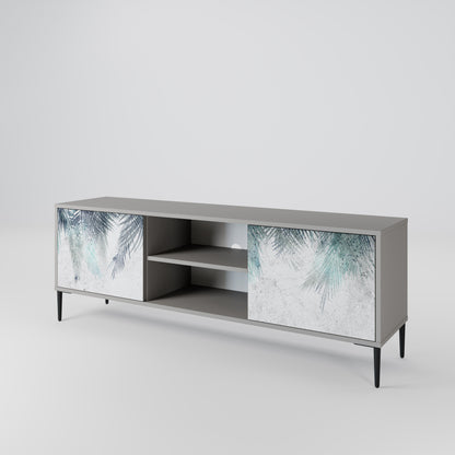 PALM VEIL Mueble de TV de 2 Puertas