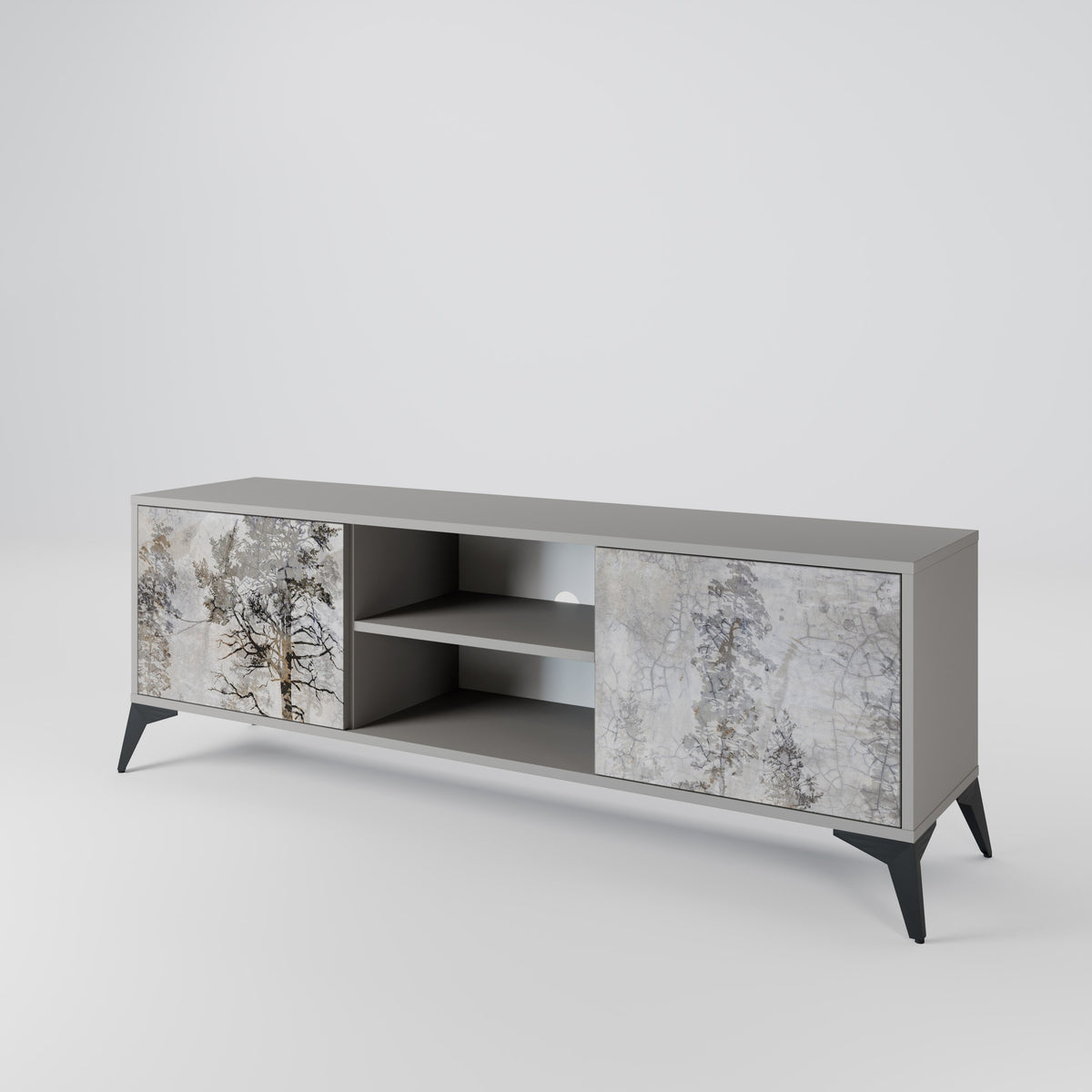 FADE IN THE TREES Mueble de TV de 2 Puertas