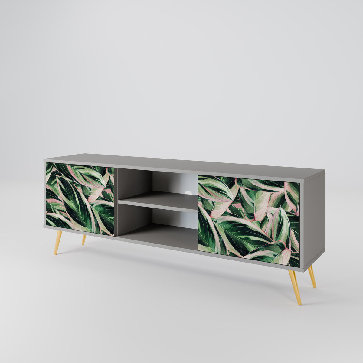 EERIE STROMANTHE Mueble de TV de 2 Puertas