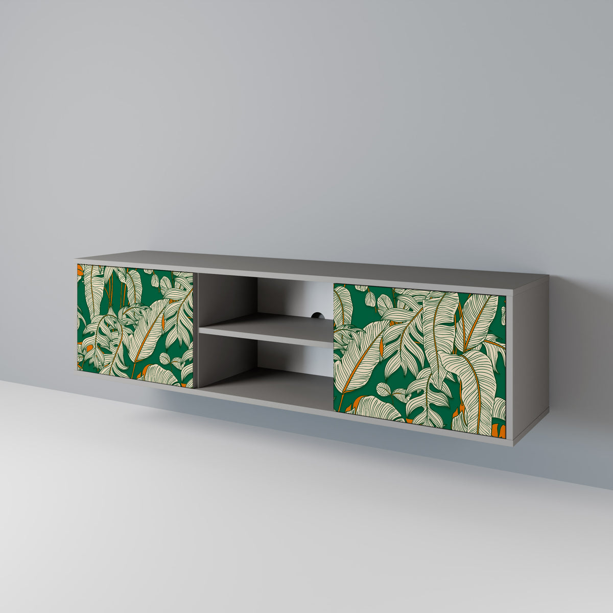 VERDANT PLEASURES Mueble de TV de 2 Puertas
