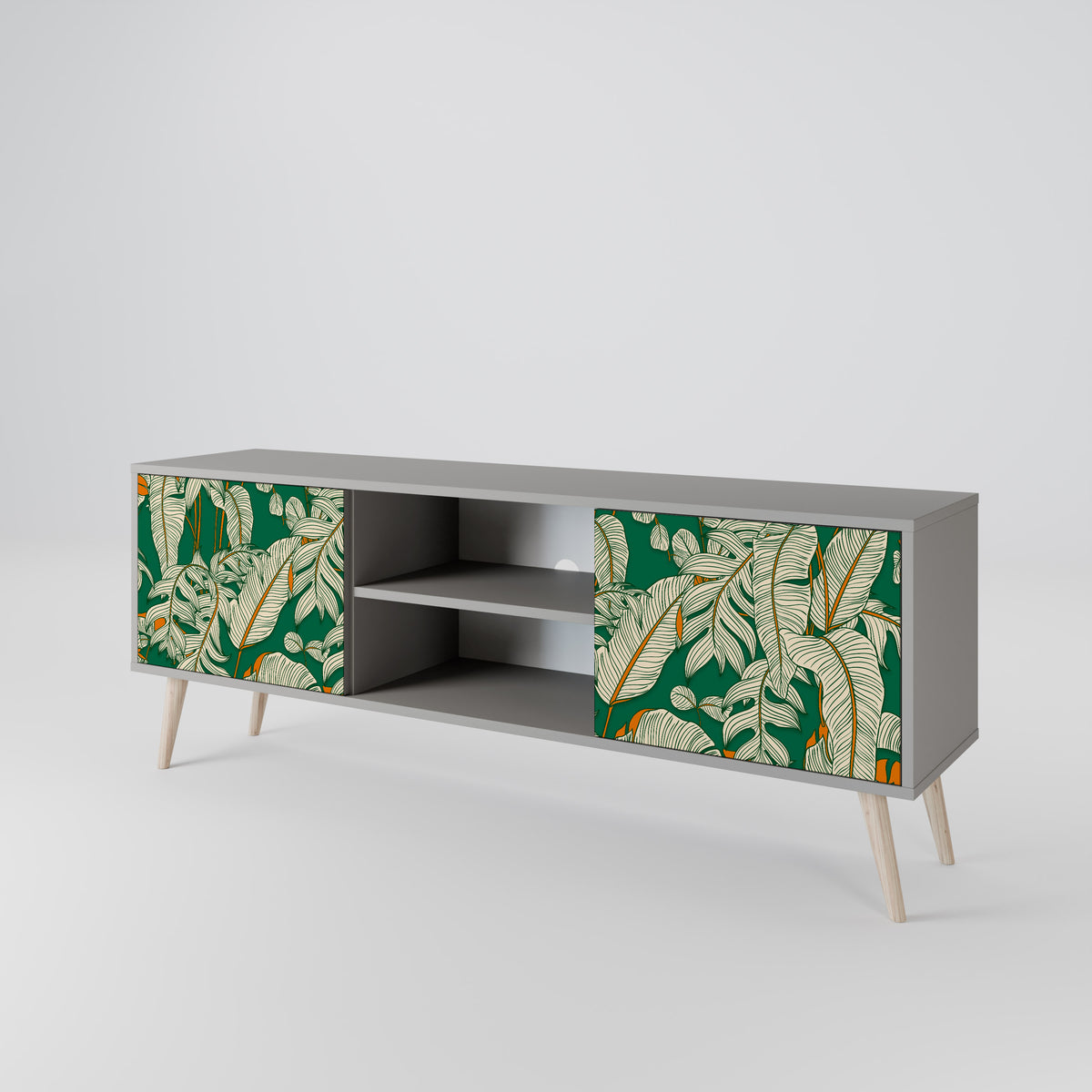 VERDANT PLEASURES Mueble de TV de 2 Puertas