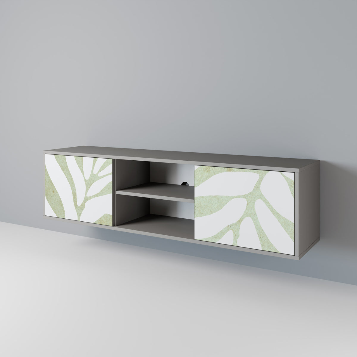 BOTANICAL SPARK Mueble de TV de 2 Puertas
