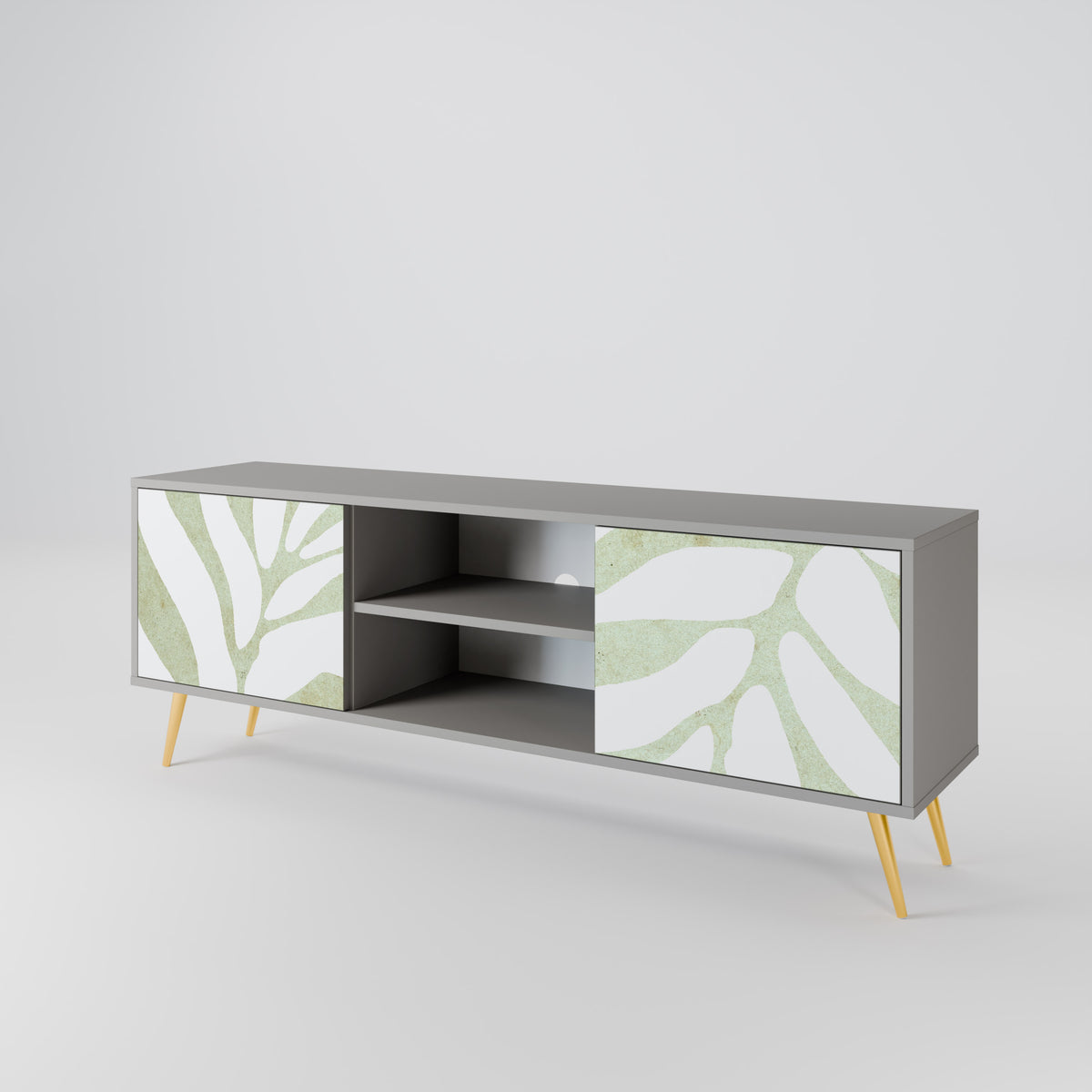 BOTANICAL SPARK Mueble de TV de 2 Puertas