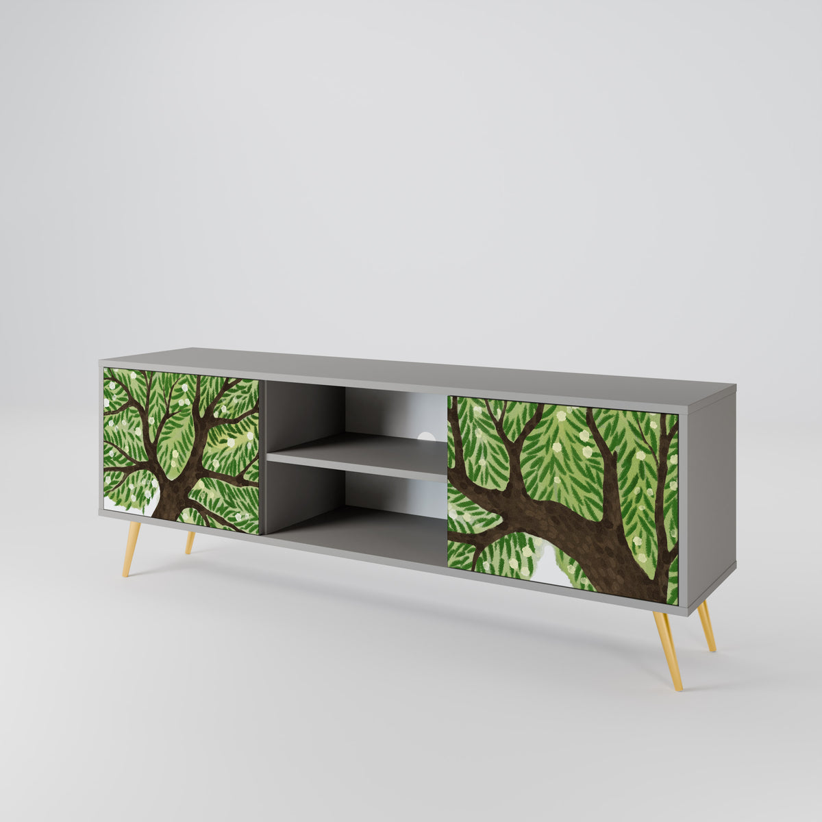 WILDERNESS DASH Mueble de TV de 2 Puertas