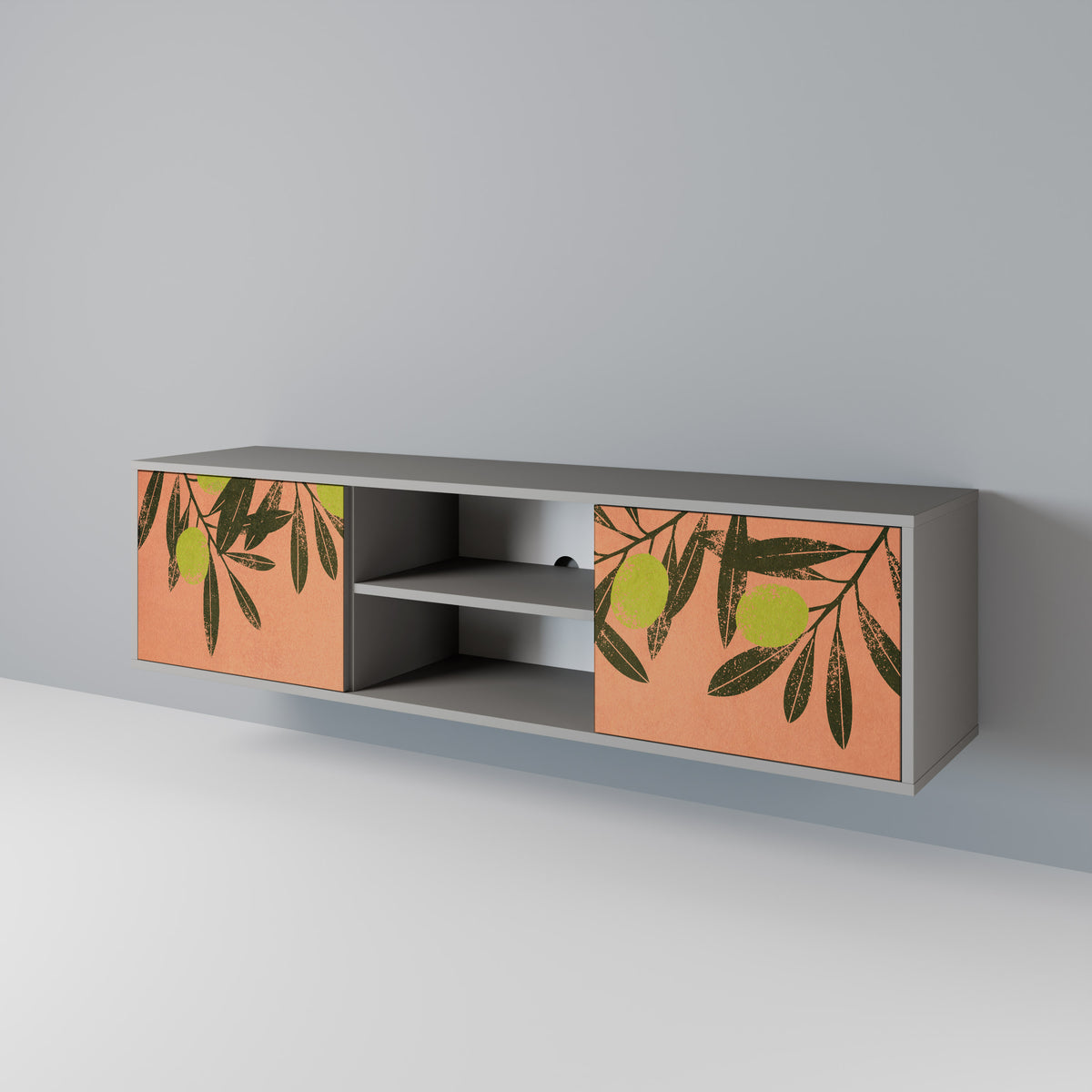JUICY OLIVES Mueble de TV de 2 Puertas