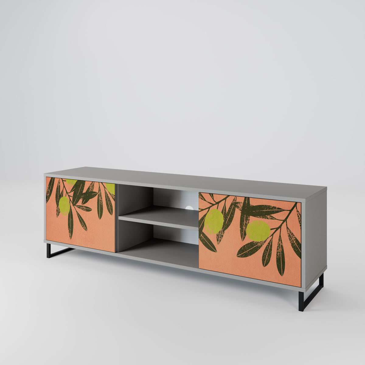 JUICY OLIVES Mueble de TV de 2 Puertas