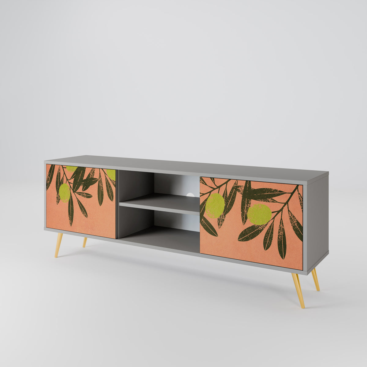 JUICY OLIVES Mueble de TV de 2 Puertas