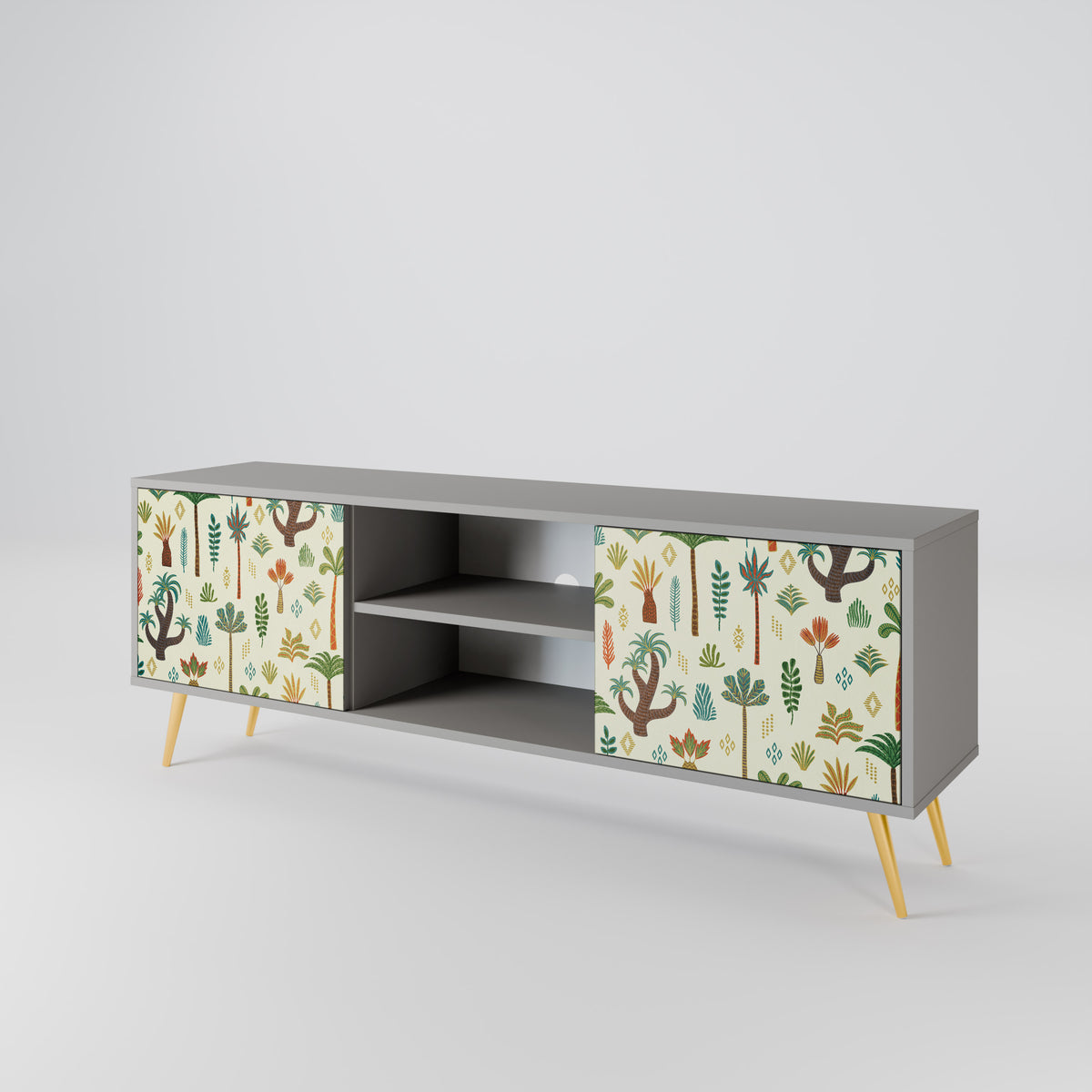 PALM SPRING Mueble de TV de 2 Puertas