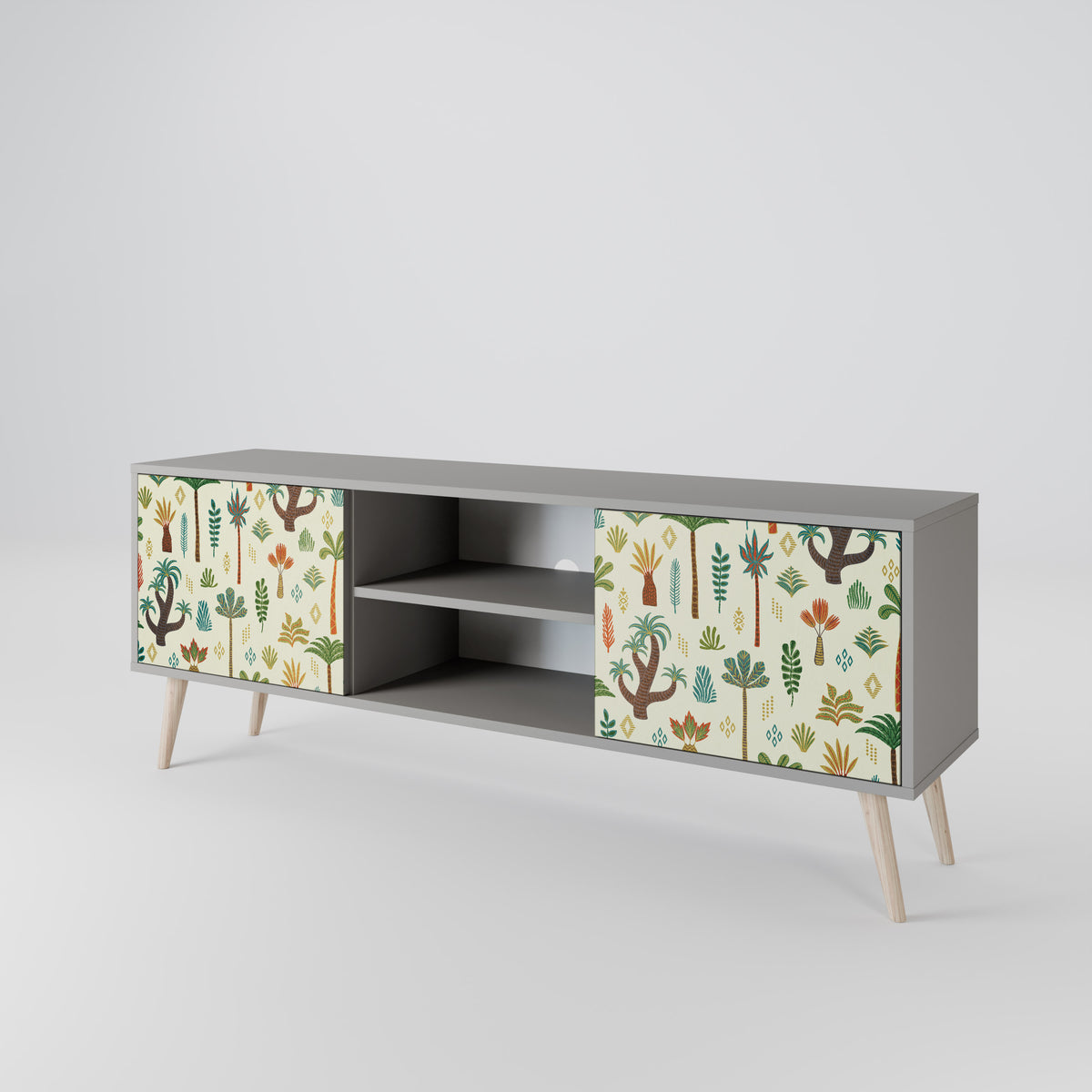 PALM SPRING Mueble de TV de 2 Puertas
