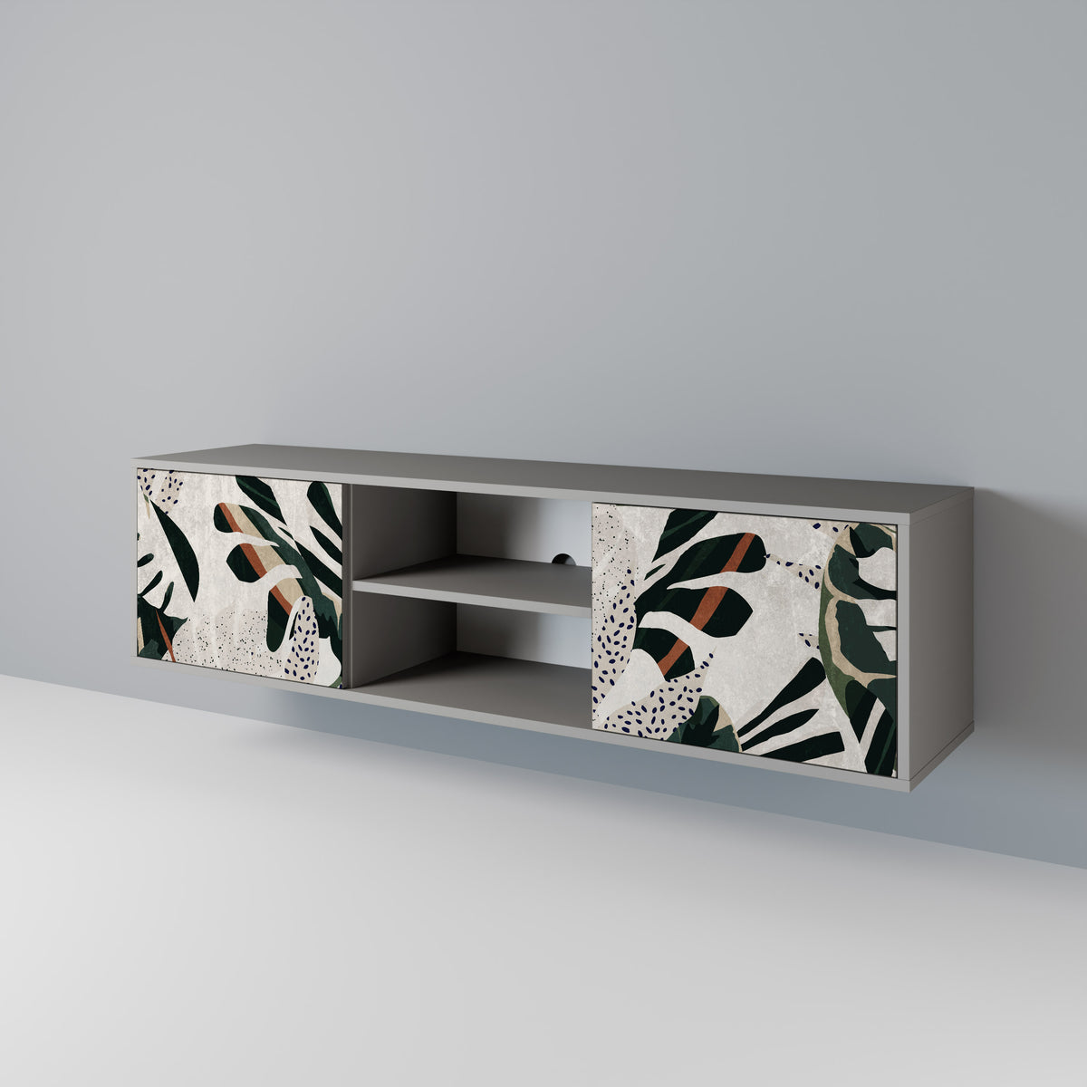 VERDURE FORMATION Mueble de TV de 2 Puertas