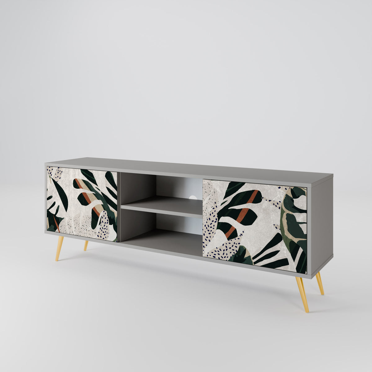 VERDURE FORMATION Mueble de TV de 2 Puertas