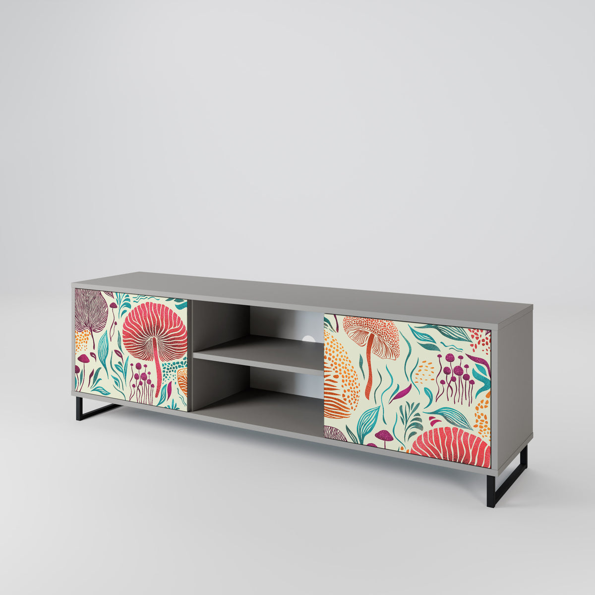 FUNGUS FANTASY Mueble de TV de 2 Puertas