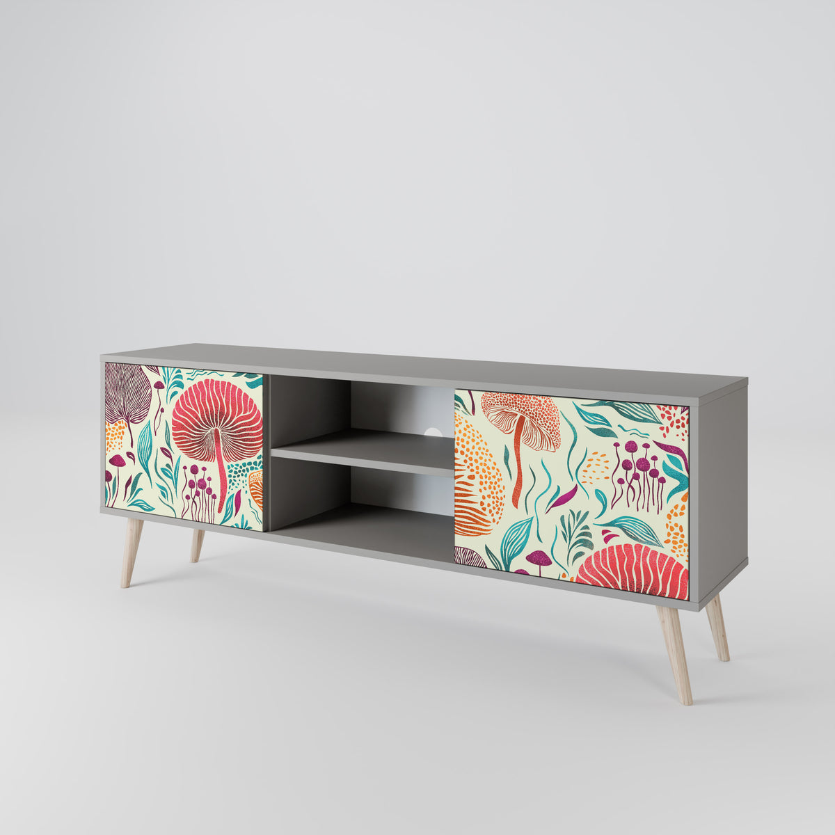 FUNGUS FANTASY Mueble de TV de 2 Puertas