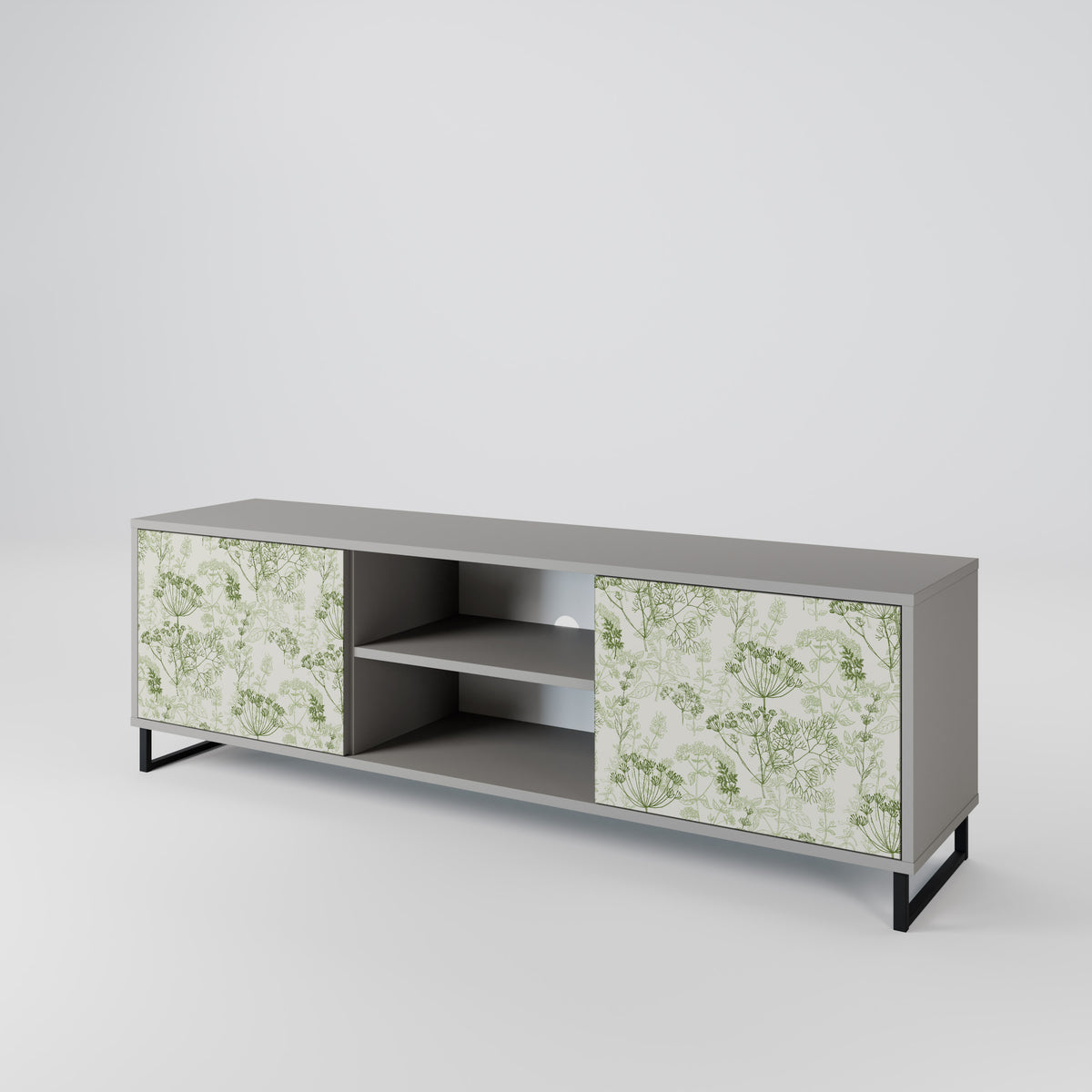 FENNEL BALDACHIN Mueble de TV de 2 Puertas