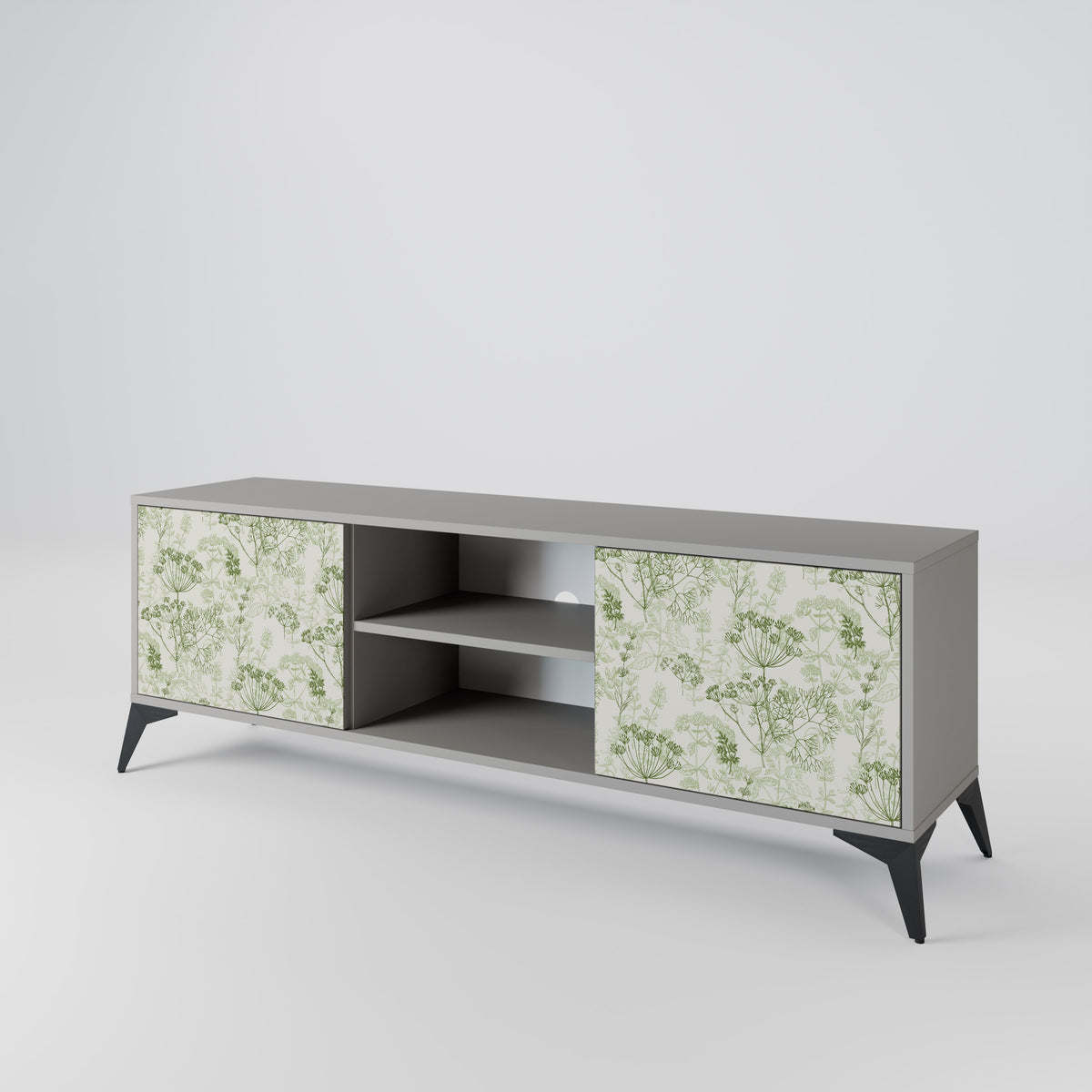 FENNEL BALDACHIN Mueble de TV de 2 Puertas