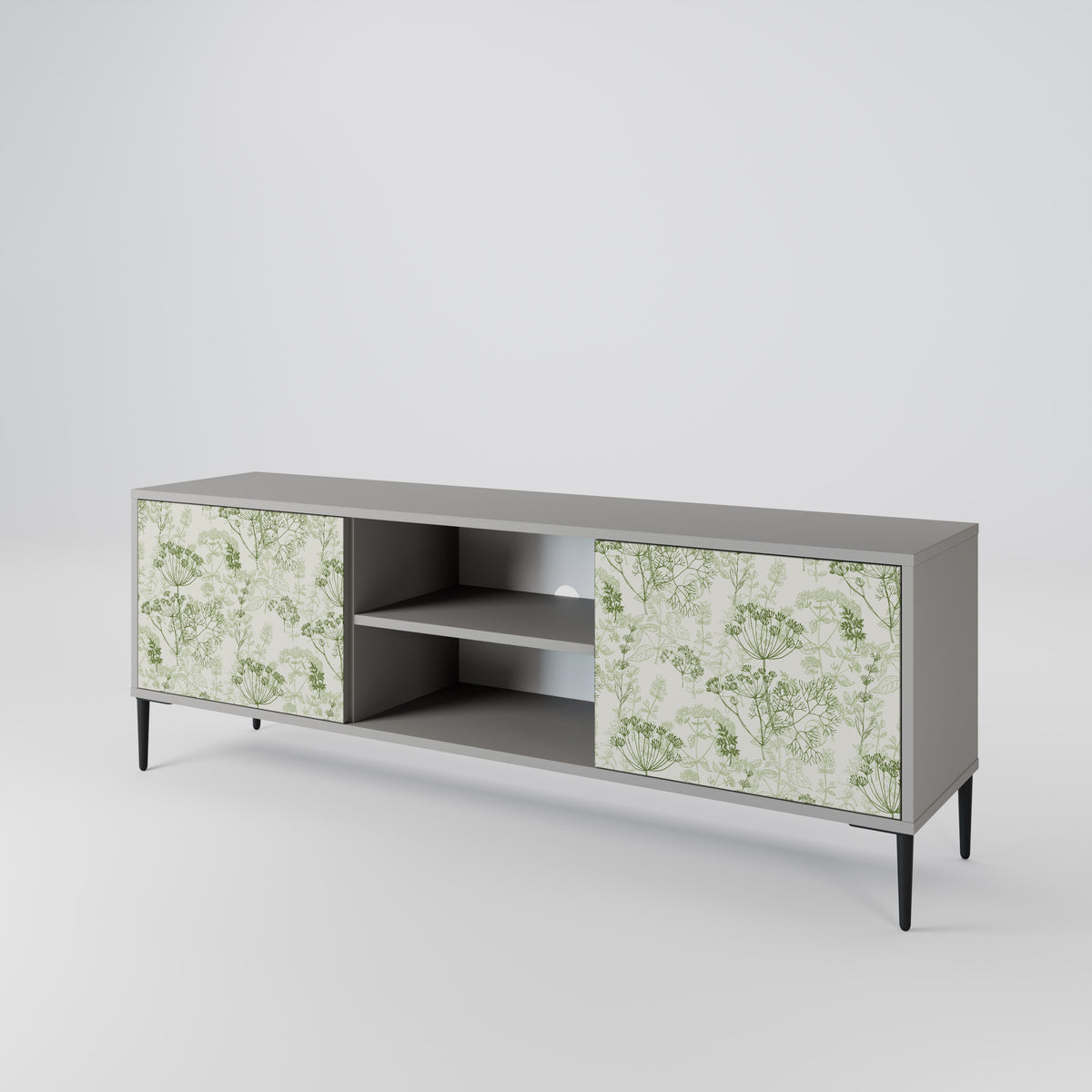 FENNEL BALDACHIN Mueble de TV de 2 Puertas