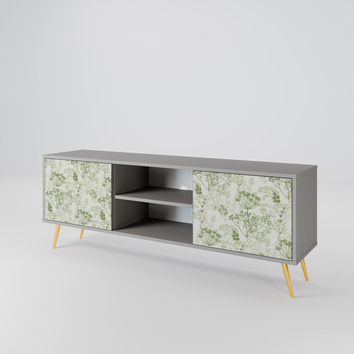 FENNEL BALDACHIN Mueble de TV de 2 Puertas