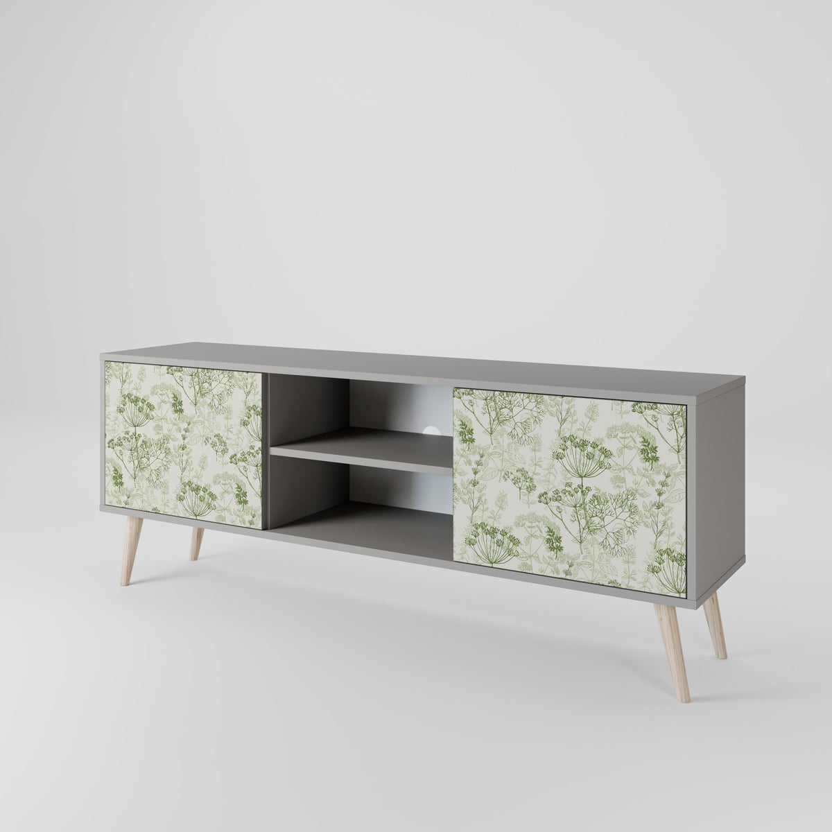 FENNEL BALDACHIN Mueble de TV de 2 Puertas