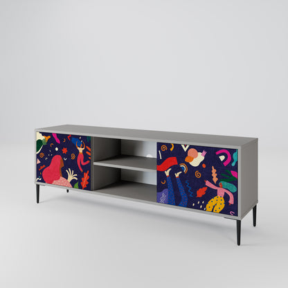 FESTIVE PLEASURES Mueble de TV de 2 Puertas