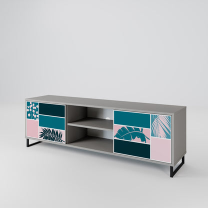 COMBINATION OF SHAPES Mueble de TV de 2 Puertas