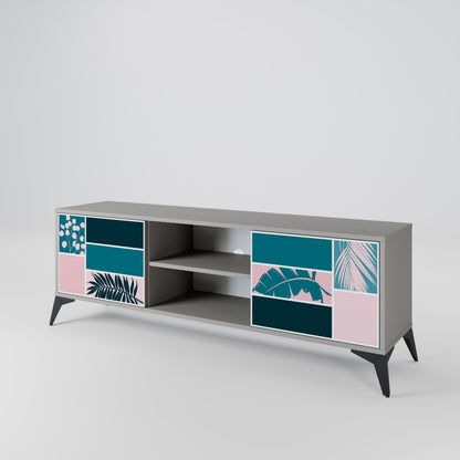 COMBINATION OF SHAPES Mueble de TV de 2 Puertas