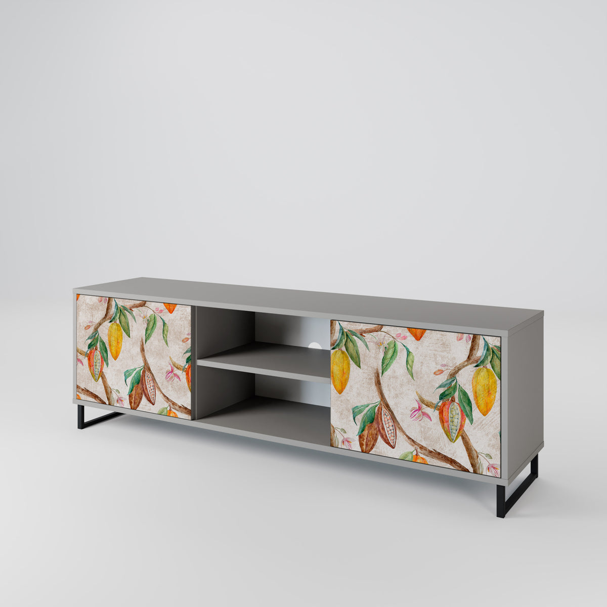 COCOA FRUITS Mueble de TV de 2 Puertas