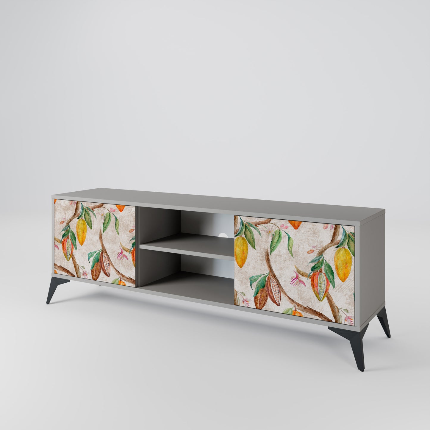 COCOA FRUITS Mueble de TV de 2 Puertas