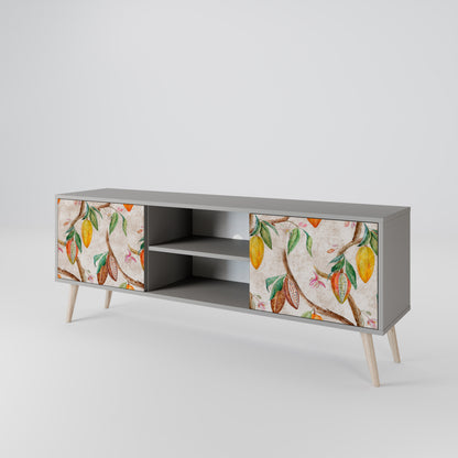 COCOA FRUITS Mueble de TV de 2 Puertas
