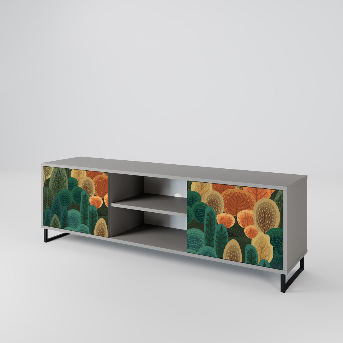 AUTUMN KALEIDOSCOPE Mueble de TV de 2 Puertas