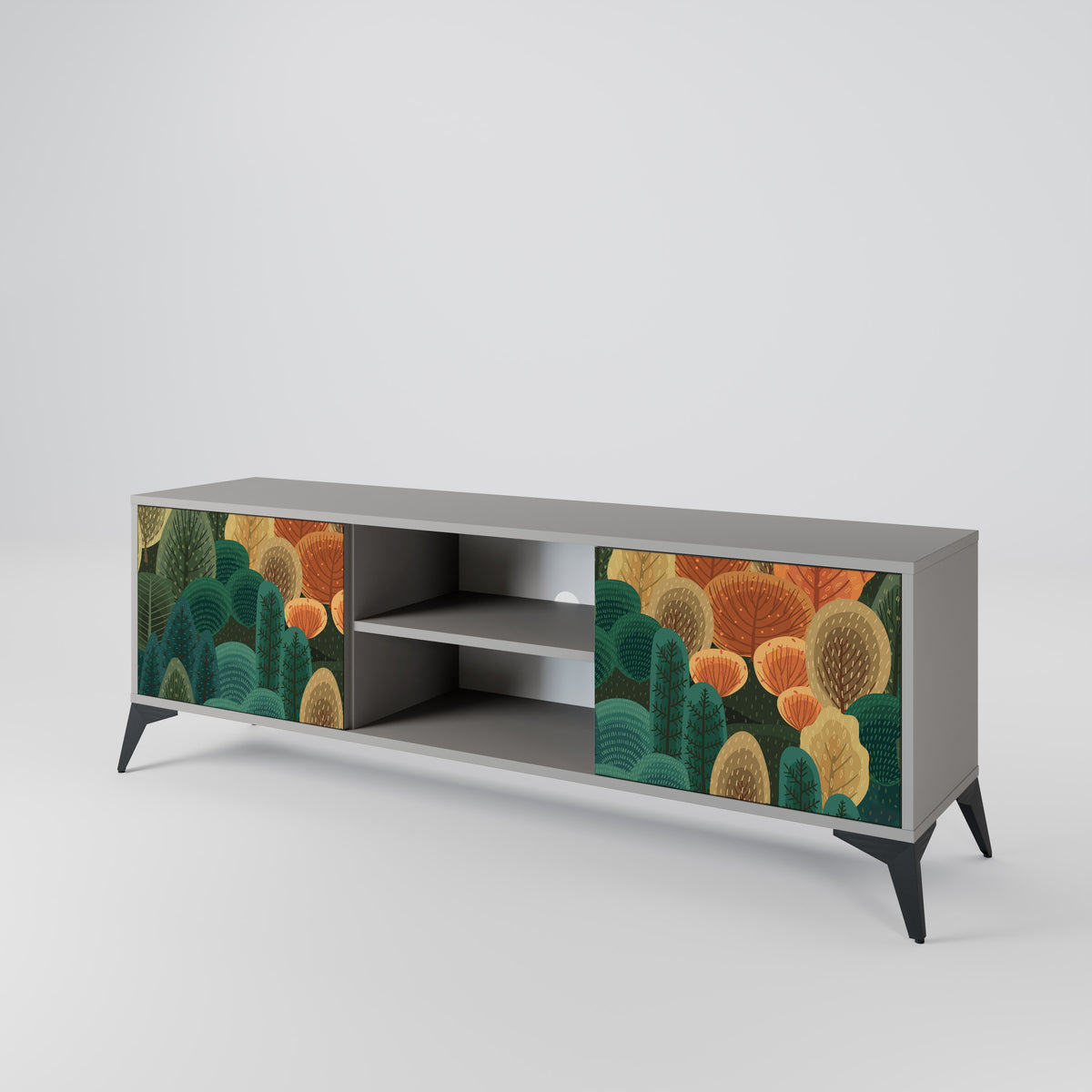 AUTUMN KALEIDOSCOPE Mueble de TV de 2 Puertas
