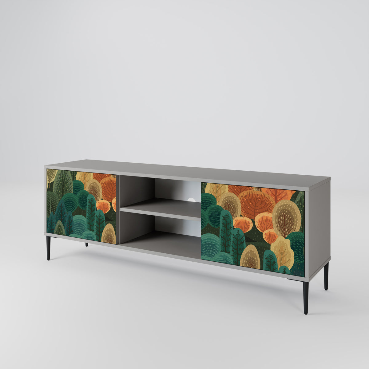 AUTUMN KALEIDOSCOPE Mueble de TV de 2 Puertas