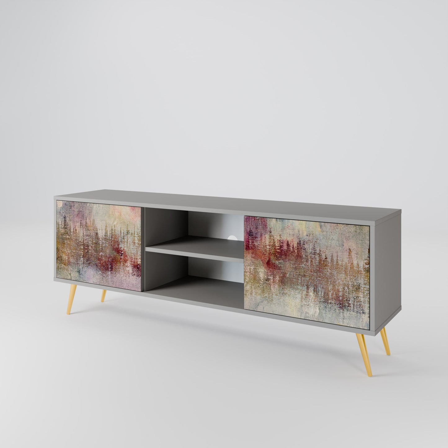 VEILED SUMMIT 2-Door TV Cabinet