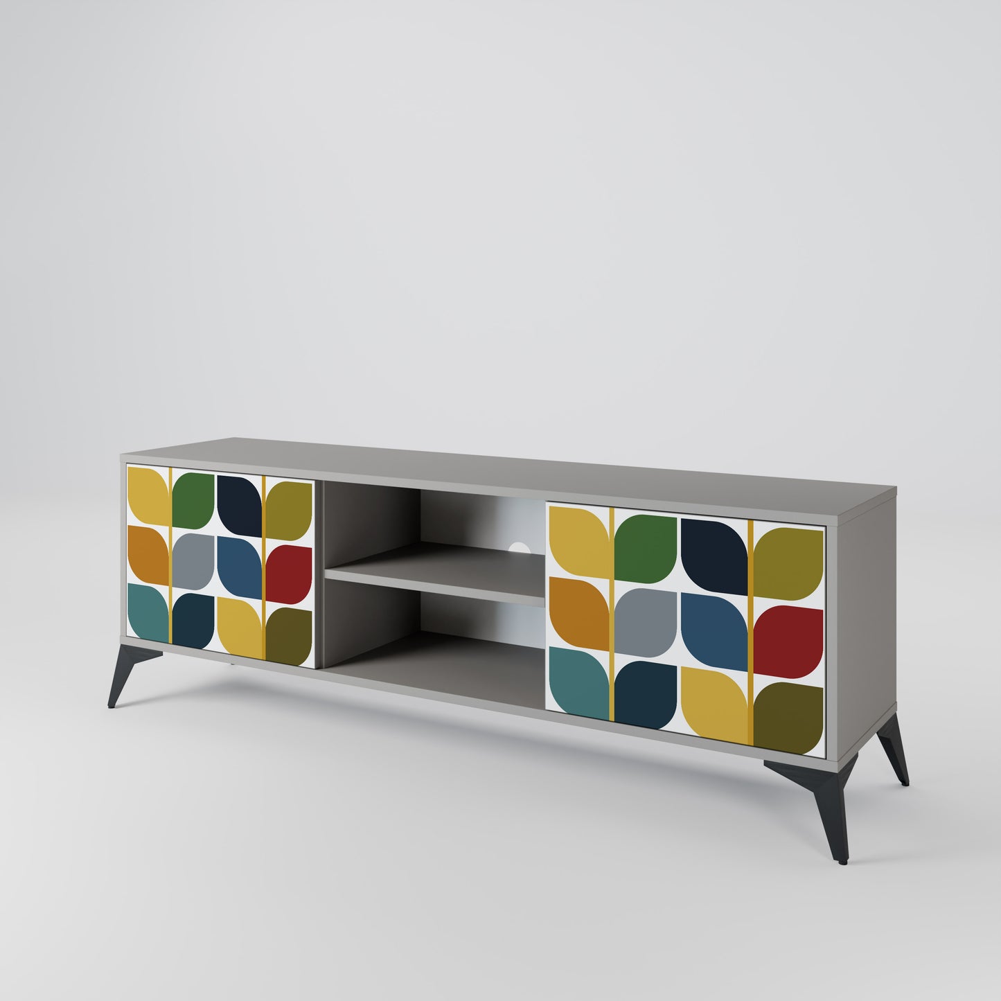WEIGHTLESS HOURS Mueble de TV de 2 Puertas