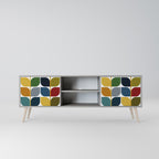 WEIGHTLESS HOURS Mueble de TV de 2 Puertas en Acabado Gris