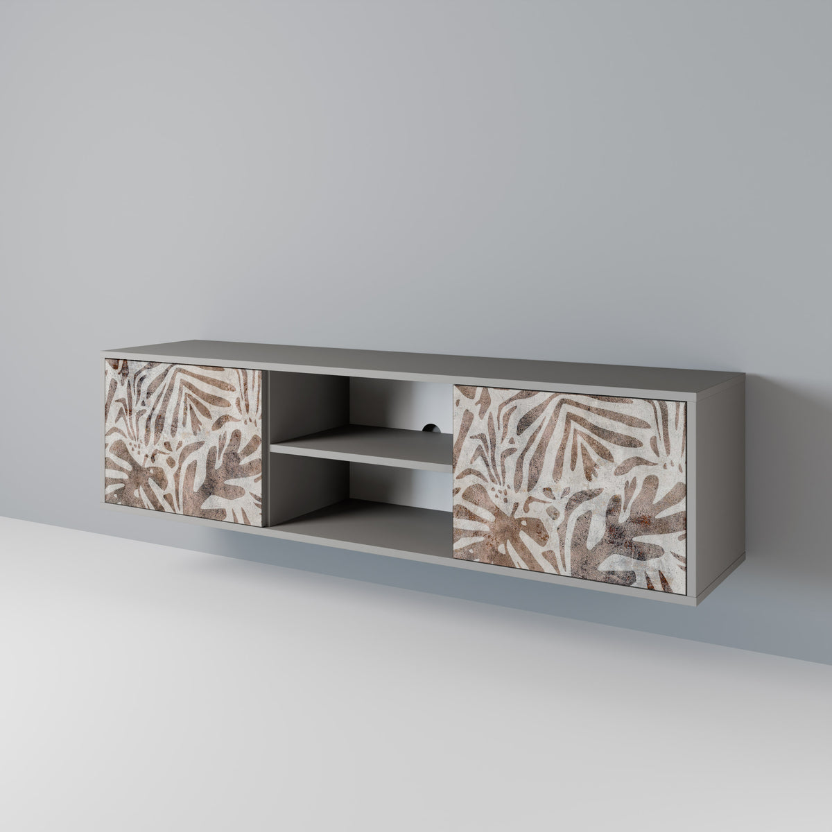 PASSING TIME Mueble de TV de 2 Puertas