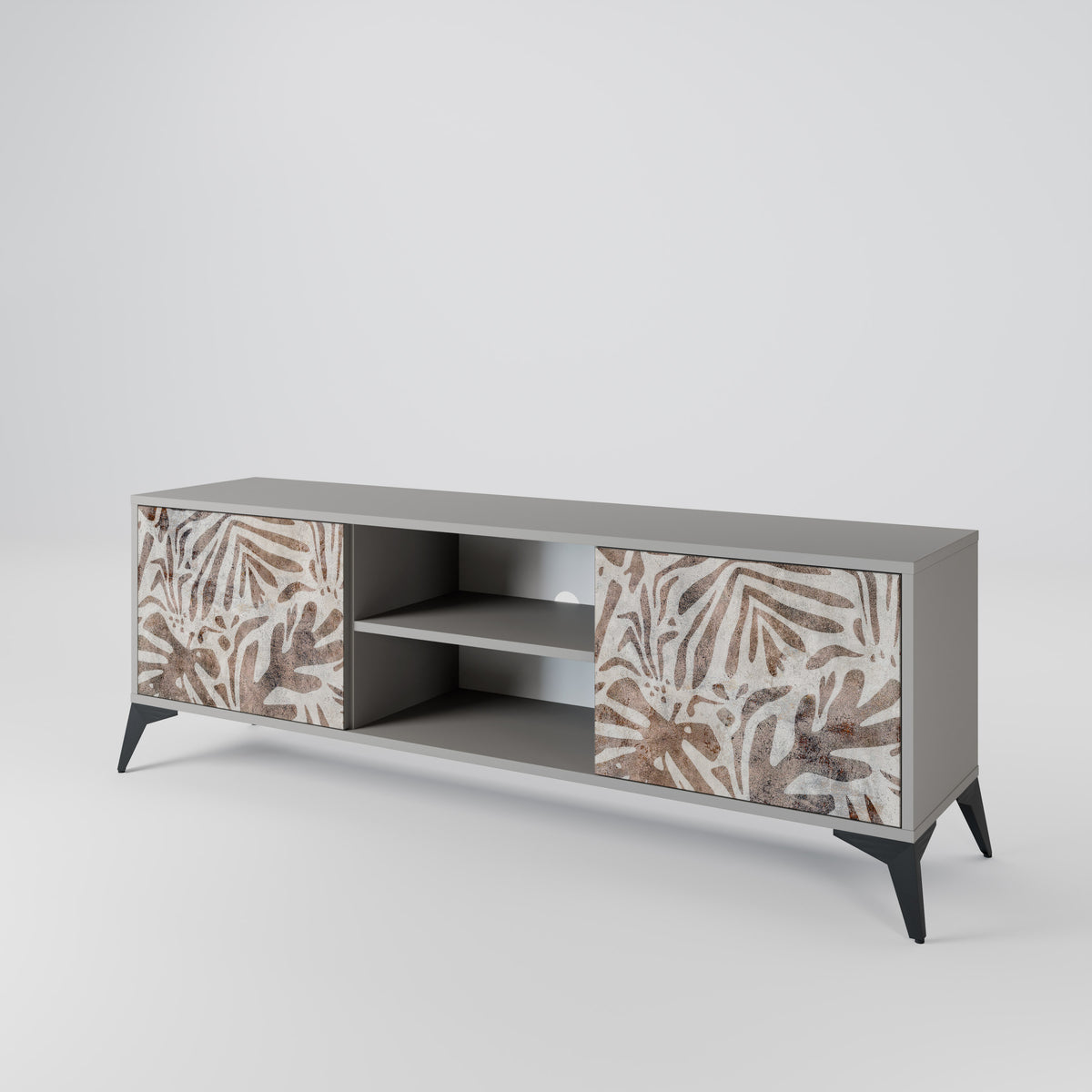PASSING TIME Mueble de TV de 2 Puertas