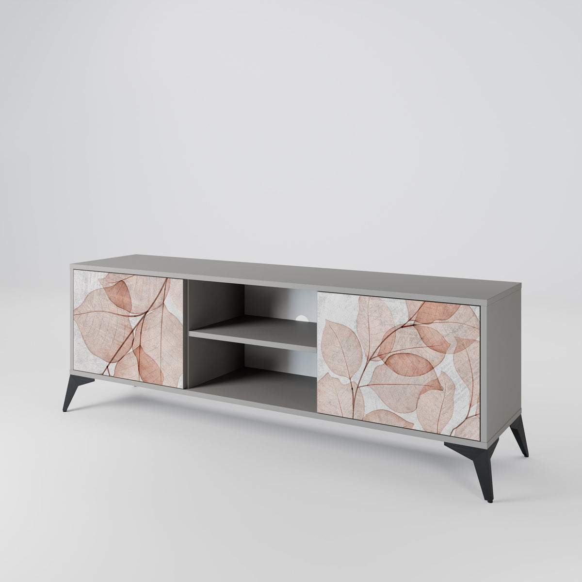 AUTUMN FRAGILITY Mueble de TV de 2 Puertas