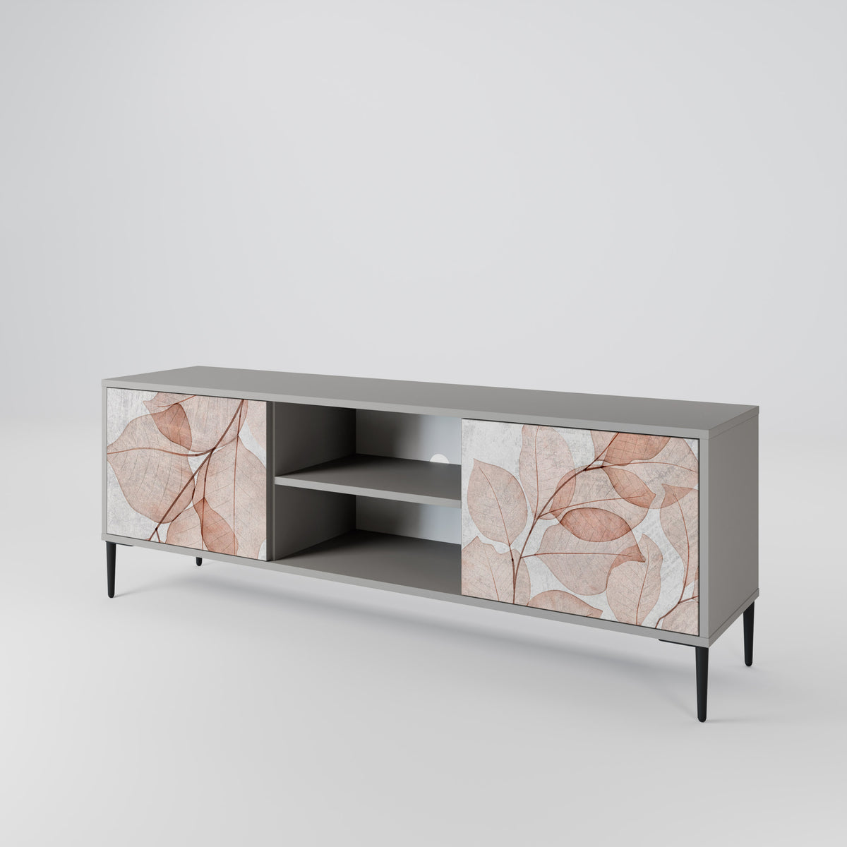 AUTUMN FRAGILITY Mueble de TV de 2 Puertas